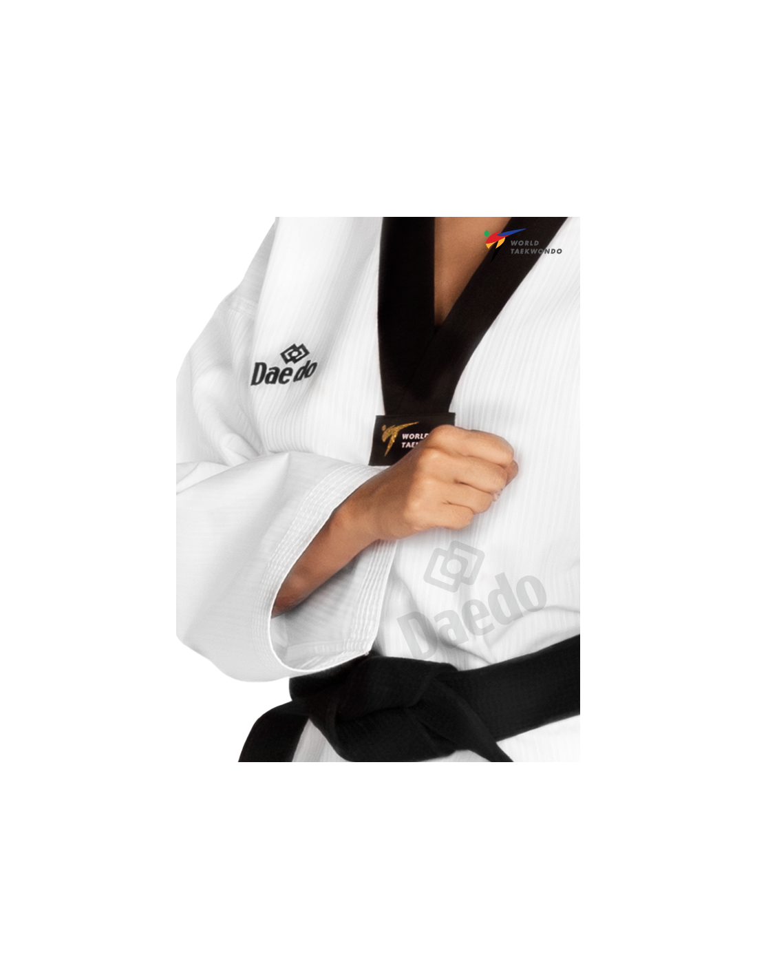 WT Dobok - Black Neck*++*WT Dobok - Black Neck